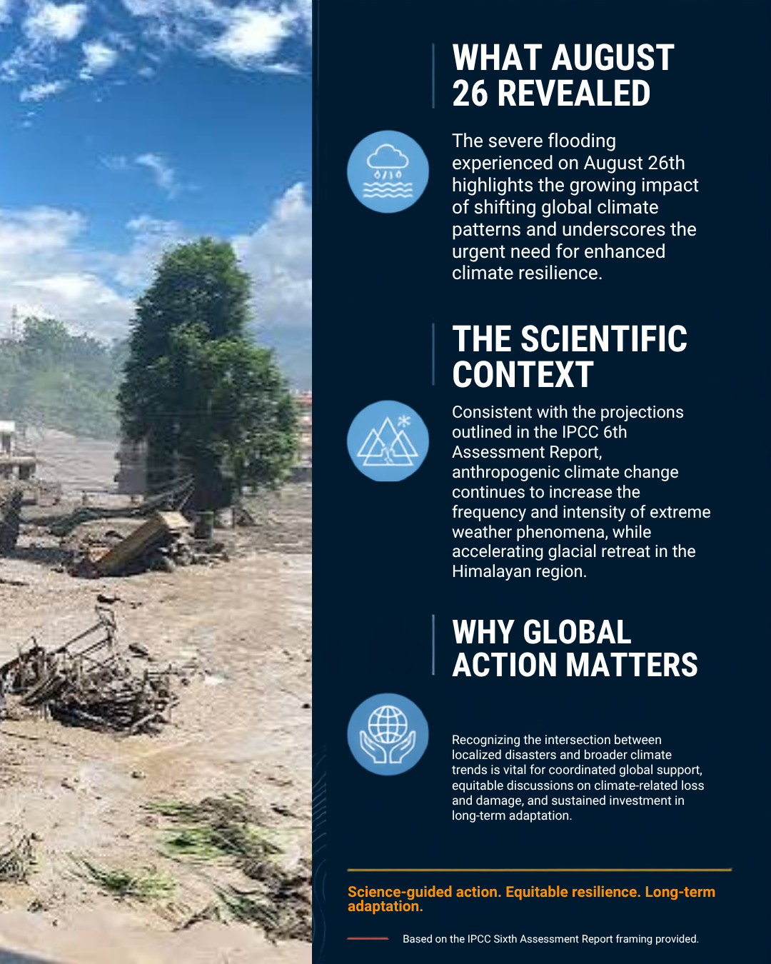 Flooding, climate change and resilience